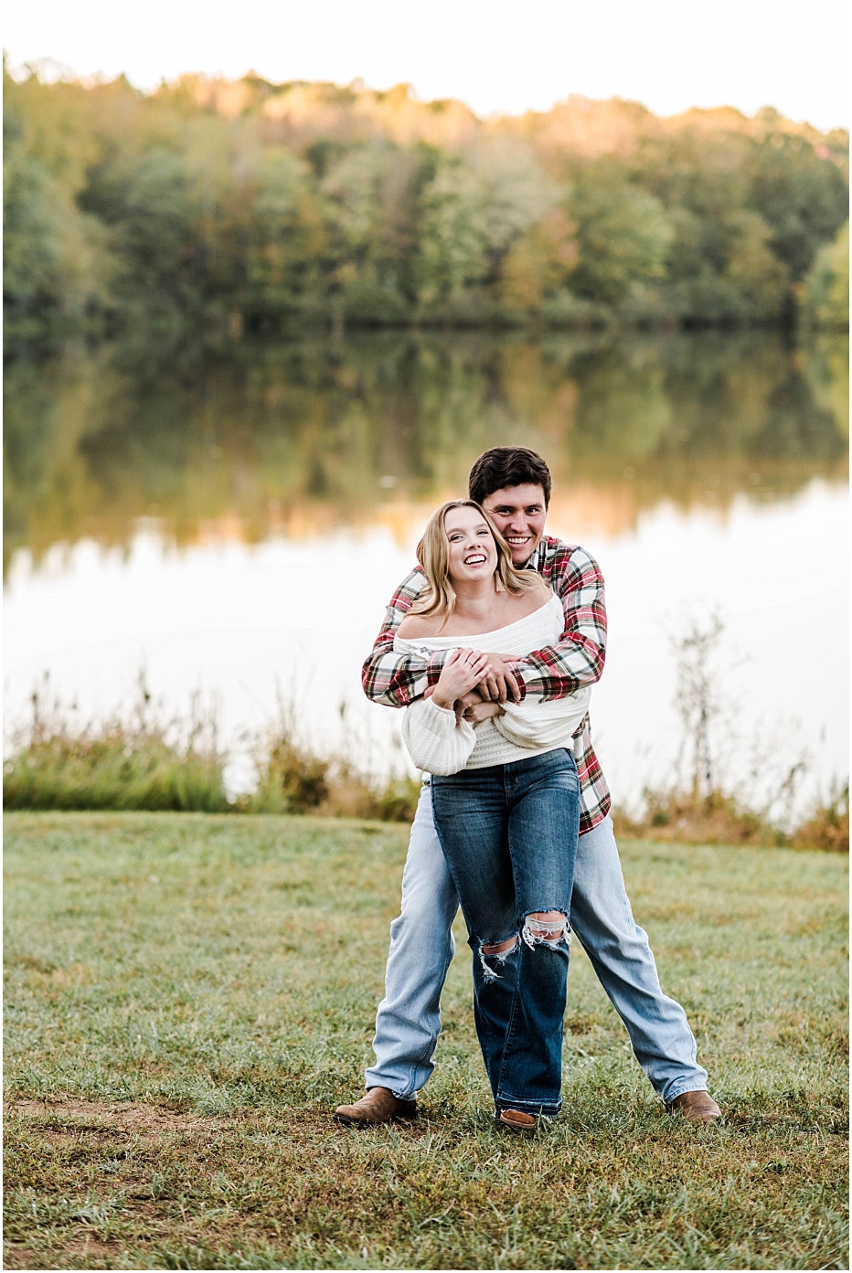 Hannah + Tyler | Running Mare Farm Fall Engagement Session