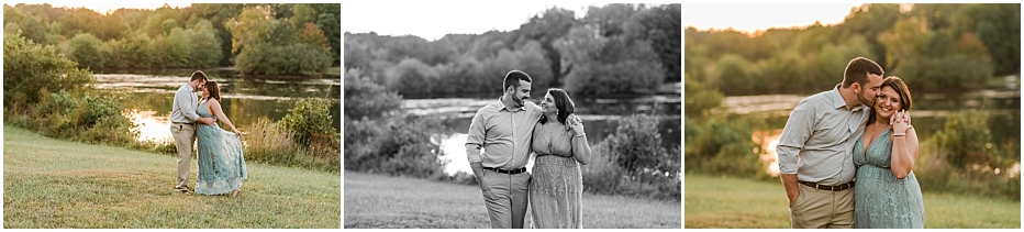 Star + Blake | Lakeside at Welch Estate Engagement Session